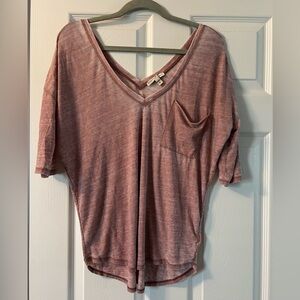 Express lightweight shirt, size small. Mauve color.